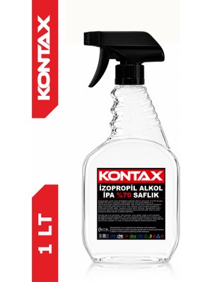 Kontax 1 Lt İzopropil Alkol %70 Etkili Temizlik ve Kolay Uygulama Avantajlarıyla