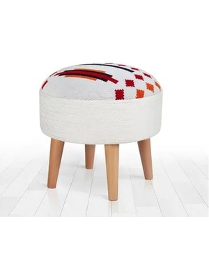 Vivense Farm Kilim Puf, Efes Desen
