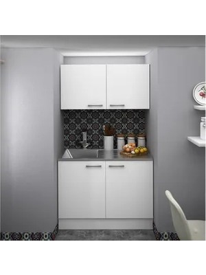 Vivense Eva 100 cm Çelik Evyeli Mutfak Dolabı