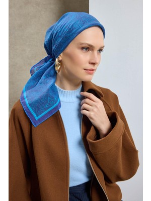 Silk Home Tencel Monare Eşarp Etnik Desen Funda 90X90