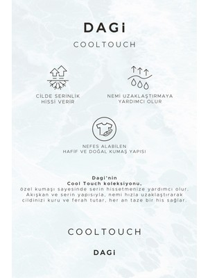 Dagi Indigo V Yaka Modal Cool Touch Atlet Şort Takım