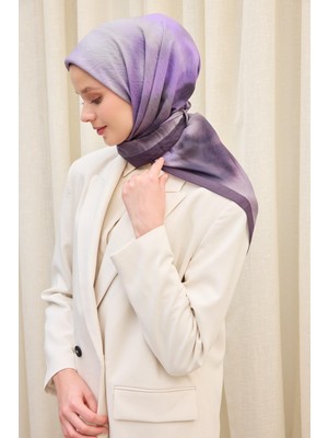 Silk Home Velora Eşarp Sis Desen Acı Kahve 90X90