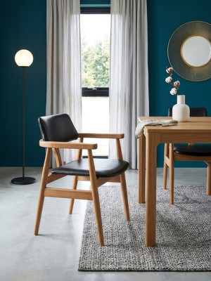Gazzini Furniture Royce Kolçaklı Ahşap Sandalye