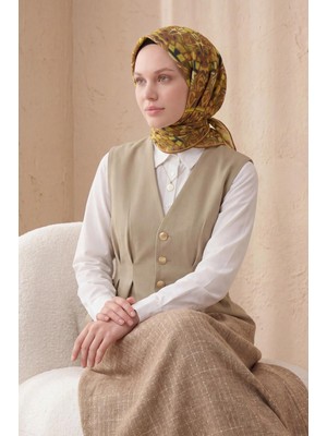 Silk Home Soft Eşarp Geometrik Taba 90X90