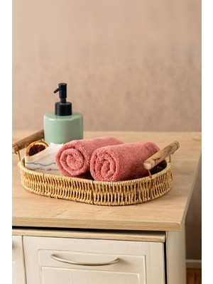 Rikka Home %100 Pamuk El/misafir Havlusu Seti (2’li 33X33 Cm) – Coresoftair™ Yumuşak, Hızlı Emici, Hacimli Premium Havlu