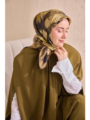 Silk Home Twill Ipek Signature Haki 90X90