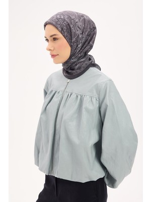 Silk Home Arve Eşarp Viona Füme 90X90