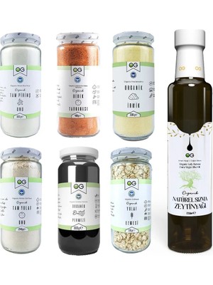 OG natural Organik Sertifikalı Bebek Ek Gıda Hazırlama Seti ULTRA +6 Ay