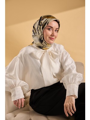 Silk Home Twill Ipek Signature Küf Yeşili 90X90