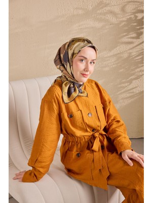 Silk Home Twill Ipek Signature Altın Sarısı  90X90
