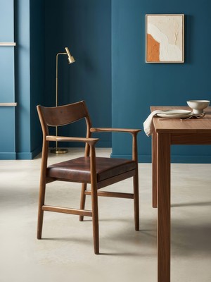 Gazzini Furniture Vega Kolçaklı Ahşap Sandalye