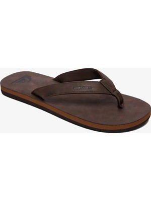 Quiksilver Molokaı Nubuck Erkek Kahverengi Parmak Arası Terlik AQYL100373-18319