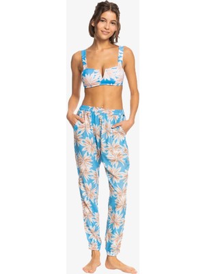 Roxy Pt Easy Peasy Kadın Mavi Pantolon ERJX603346-BJT6