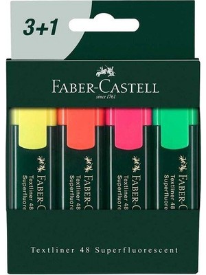 Faber-Castell Faber Castell Fosforlu Kalem 3+1