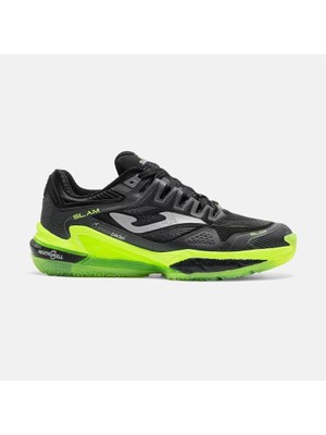 Joma TSLAMS2601OM Slam Toprak Kort Erkek Padel Ayakkabısı Siyah/neon Yeşil