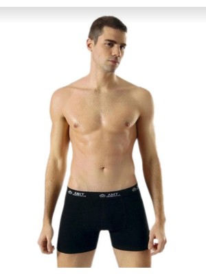 Anıt 1115 Erkek Penye Likralı Boxer 3 Adet