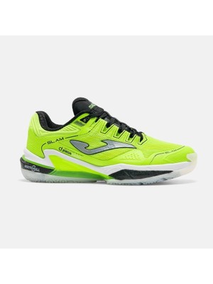 Joma TSLAMS2615OM Slam Toprak Kort Erkek Padel Ayakkabısı Neon Yeşili/beyaz