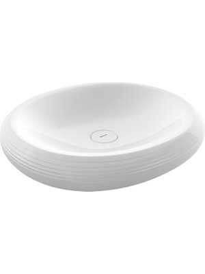 Bocchı Bocchi Strata Tezgahüstü Lavabo 49 cm Beyaz