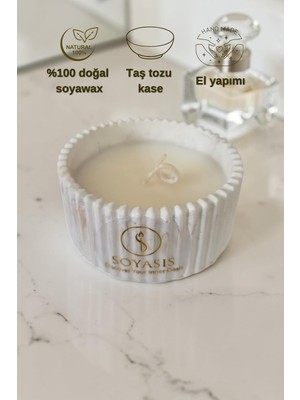 Soyasis Dekoratif Mum ( Özel Seri - Doku)