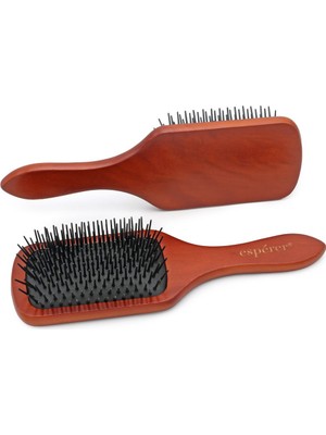 Renas Store Ahşap, Topuzsuz Kahverengi Özel Açma Fırçası / JT8586/BROWN
