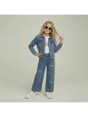 Parla Home 443428 Mıu Nakışlı Taşlı Kız 3 Lü Takım 6y,7y,8y,9y Kız