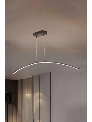 Lzy Avize Store Uzun Kıvrımlı 3 Renk Tavan Lambası Sarkıt –toplantı Masası, Koridor Için Modern LED Aydınlatma