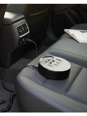 Güvenli Voltaj Korumalı Araç Power Inverter Çoklu Cihaz Desteği