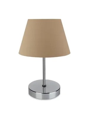 Vivense Evlight Nura Abajur 1081 Cappuccino & Krom