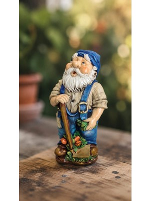 Gardenya Bahçıvan Cüce Polyester Dekoratif Obje