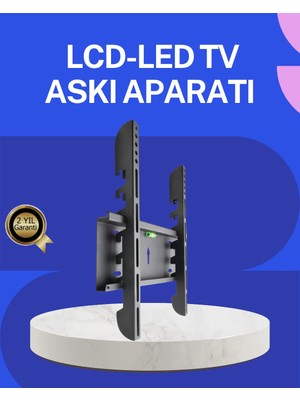 32” LED Tv Askı Aparatı Güçlü Taşıma Kapasitesi 2 Yıl Garantili