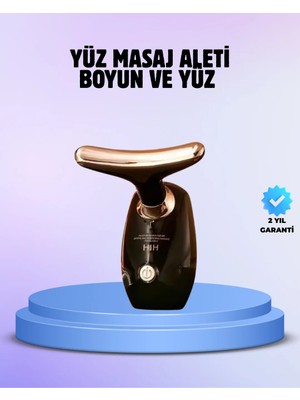 Yüz Masaj Aleti Boyun ve Yüz Ems Güzellik Cihazı Cilt Sıkılaştırma Cilt Gençleştirme Cihazı