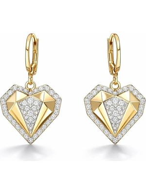 Theory Jewelry Shine In Heart Küpe