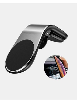 360° Dönebilen Manyetik Araç Telefon Tutucu Sarsıntısız ve Şık Tasarımlı