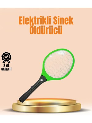 Elektrikli Sinek Raketi | Yüksek Voltajlı, Güvenli ve Taşınabilir