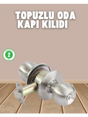 Iç ve Dış Mekan Uyumlu Giriş Tipi Topuzlu Kilit
