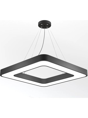Lekoled Dekoratif Kare Armatür 60CM Beyaz Işık 6500K