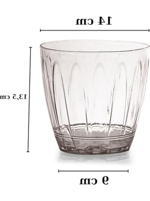 Cekar Store Şeffaf Kristal Orkide Saksısı, Dekoratif Çiçek Saksı, Modern Tasarım, Şık ve Sağlam (1,5 Litre)
