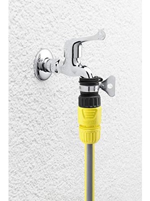 Cekar Store Karcher Sulama - Su Bağlantı Seti (10 M - 1/2 Inç Hortum, 2 ½ Inç - 5/8 Hortum Bağlantısı, 1 Musluk Adaptörü)