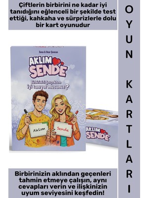 Wintoup #oyun Eğlenceli Sevgili Nişanlı Eş Çift Özel Gün Birbirini Tanıma Ilişki Uyumu Iletişim Gelişimi Komik Kahkaha Sürpriz Ilişki Puanlamalı Kart Oyunu Aklım Sende