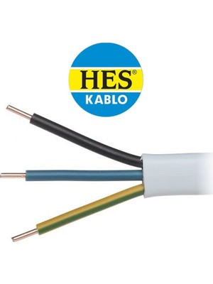 Hes Nym Kablo 3x2.5mm Kangal 10 Metre