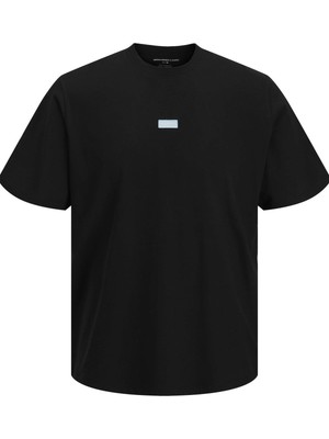 Jack & Jones Erkek Logo Detaylı Kısa Kollu Bisiklet Yaka T-Shirt – Jcoclub
