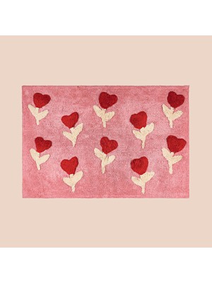 Matmel Soft Kalpli Tufting Banyo Paspası - Gülkurusu - 60X90 cm