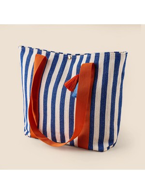Matmel Soft Elow Çanta - Mavi - 48X35 cm