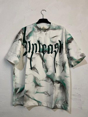 Unisex Batik Lekeli Tişört