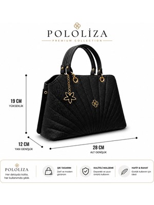 Pololiza Anne/kadın El ve Omuz Çantası / Ayarlanabilir Uzun Askılı / 2 Bölmeli / Arka Fermuarlı / Günlük