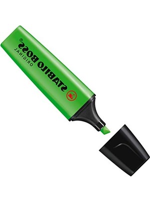 Cekar Store Stabilo 70/33 Boss Original Marker Işaretleme Kalemi, 2 mm ve 5 mm Uç, Yeşil