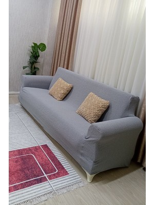 Nurluk Bohem Desen 3 Kişlik Bir Adet Lastikli Esnek Çok Kaliteli Kanepe ,çekyat Koltuk Örtüsü