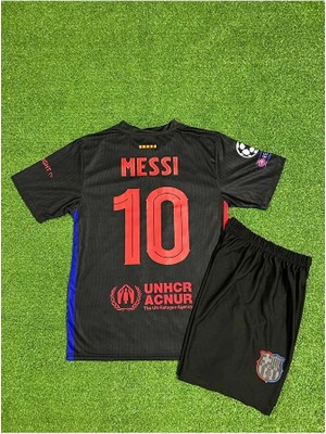 Candy Cup Barcelona Yeni Sezon Messi Çocuk Forması (Black)