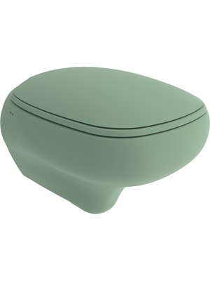 Bocchı Bocchi Fenice Asma Klozet - Mat Mi̇nt Yeşi̇l - 1166-033-0128