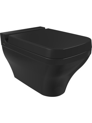 Bocchı Bocchi Scala Asma Klozet -Parlak Si̇yah - 1080-005-0128